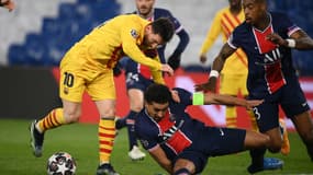 Lionel Messi face au PSG