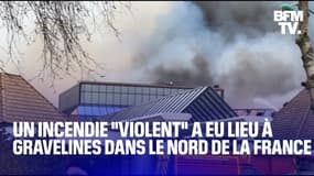 Un incendie "violent" s'est déclenché dans la salle Sportica de Gravelines