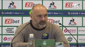 ASSE 1-0 Metz : Le discours enflammé de Dupraz pour ses joueurs