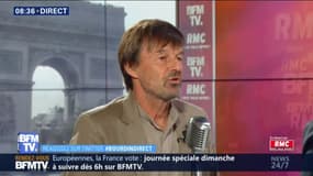 Nicolas Hulot refuse de dire pour quelle liste il votera aux européennes