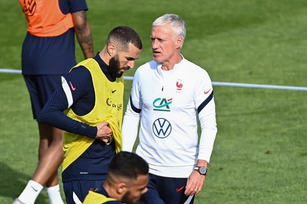 Karim Benzema et Didier Deschamps
