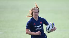 Pauline Bourdon Sansus lors d'un entraînement en octobre 2024.