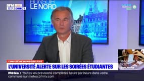 Lille: le Professeur Dominique Lacroix, doyen de l'UFR3S de Lille, revient sur une campagne de prévention lancée pour notamment faire face aux différents bizutages