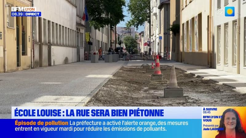 Ecole Louise : La rue sera bien piétonne