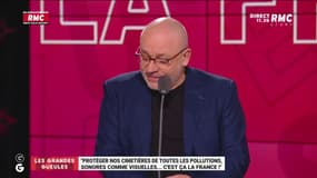 Respecter nos cimetières, respecter nos paysages, ne pas laisser les promoteurs d'éoliennes tout salir... C'est ça la France !  Par Fred Hermel
