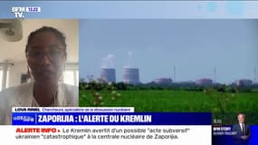 Zaporijia: "On s'inquiète depuis 1 an [...] depuis 1 an, l'AIEA et les différentes instances diplomatiques alertent sur la situation de risque" de la centrale de Zaporijia indique Lova Rinel, chercheuse et spécialiste de la dissuasion nucléaire