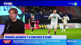 Coupe de France: un joueur de l'Entente Feignies-Aulnoye raconte le match contre l'OL