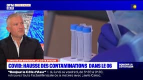 Covid-19: hausse des contaminations dans les Alpes-Maritimes