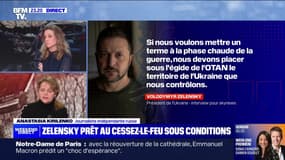 Zelensky prêt au cessez-le-feu sous conditions  - 29/11