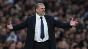 Ange Postecoglou lors de Tottenham-Manchester City (0-2, Premier League), le 14 mai 2024
