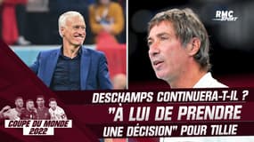 Equipe de France : Deschamps continuera-t-il ? "A lui de prendre une décision plutôt qu'au monde extérieur" estime Tillie