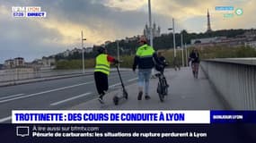 Trottinette: des cours de conduite gratuits à Lyon