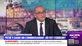 Fiché S dans un commissariat: Laurent Nuñez affirme qu'il va "tirer toutes les conséquences" de "cette faille grave"