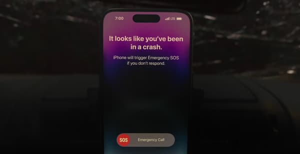 The accident detection feature on the iPhone 14 Pro