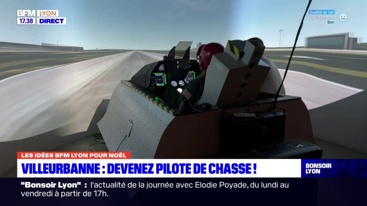 Idée Cadeau devenez pilote de chasse à Villeurbanne