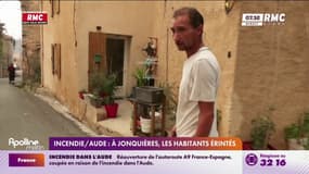 Incendie/Aude : À Jonquières, les habitants inquiets face au retour des flammes
