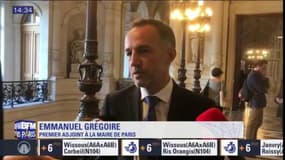  "La majorité est extrêmement solide derrière Anne Hidalgo", assure Emmanuel Grégoire, son nouveau premier adjoint