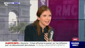 Aurore Bergé, porte-parole de LREM, était l'invitée de Jean-Jacques Bourdin sur RMC