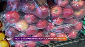 Fruits et légumes : le plastique toujours très présent