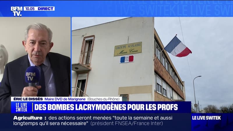 Bouches-du-Rhône: le maire de Marignane veut fournir à ses enseignants des bombes lacrymogènes et des bracelets alarme