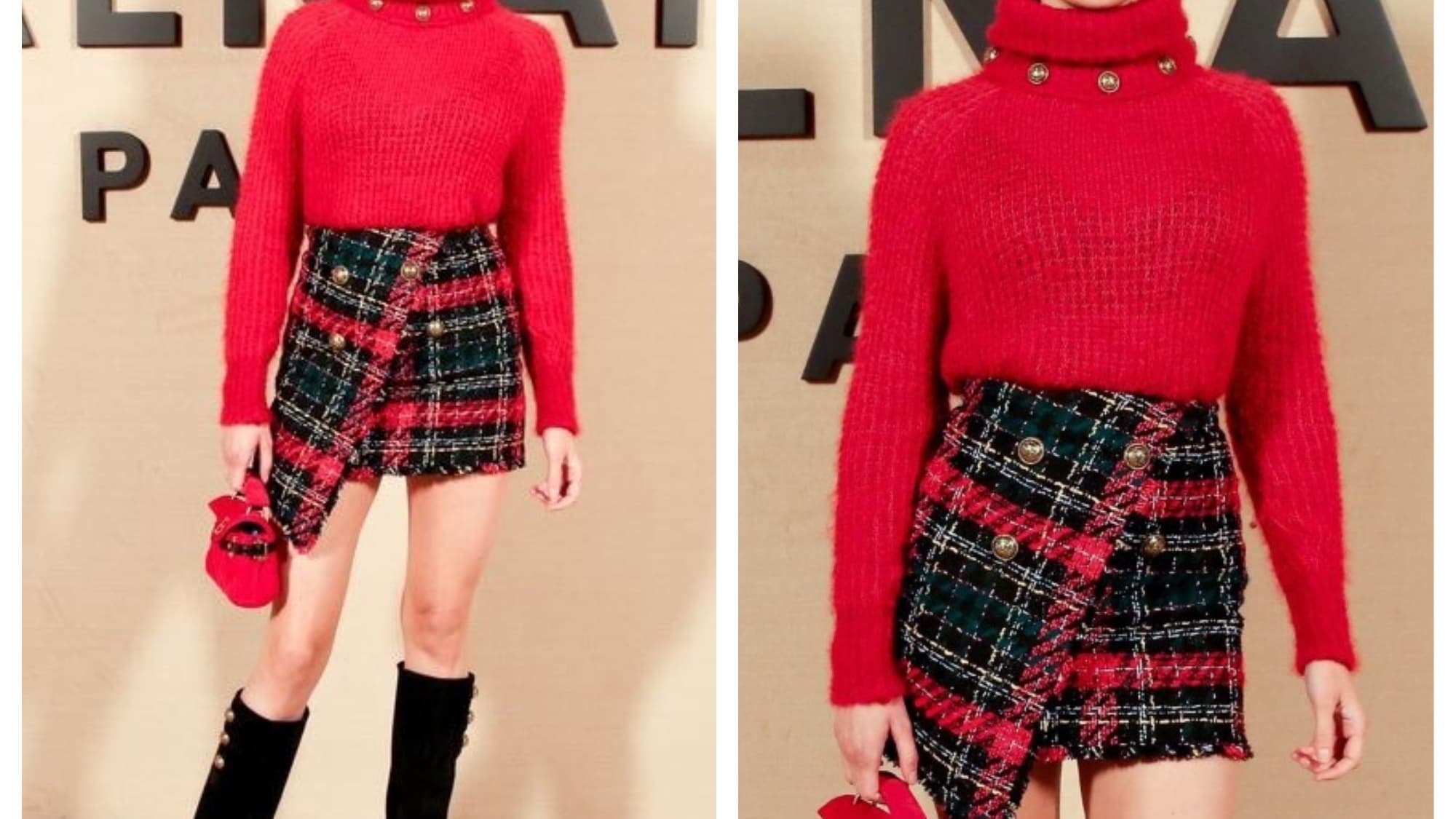 Shailene Woodley au défilé Balmain à Paris, en février 2020 Shailene Woodley au défilé Balmain à Paris, en février 2020