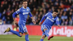 Angel Rodriguez et Nikola Maksimovic, à Getafe le 7 mars 2020