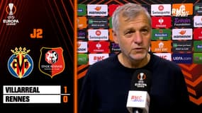 Villarreal 1-0 Rennes : "Jouer une mi-temps sur deux ne suffit pas", regrette Genesio