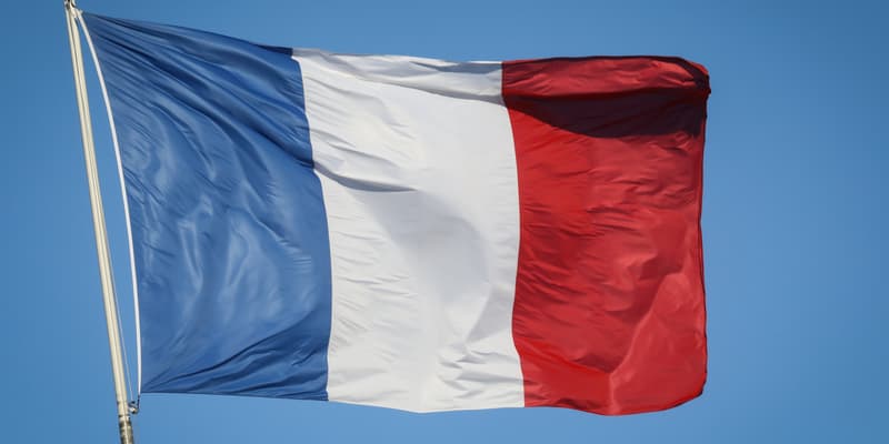 Un drapeau français