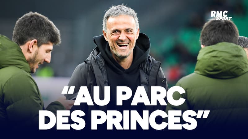 ASSE 1-6 PSG : "Que Nice et Monaco ne fassent pas match nul", Luis Enrique préfère un sacre à Paris