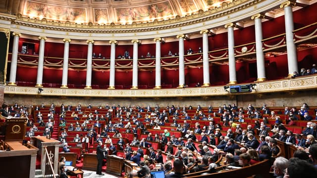 Séance du 5 janvier 2022 à l'Assemblée nationale.