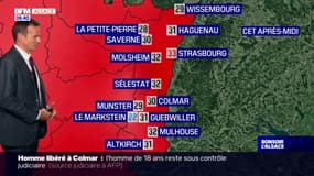 Météo Alsace: une ambiance lourde et de possibles averses dans la soirée, jusqu'à 33°C à Strasbourg