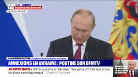 Vladimir Poutine: "Les combattants russes qui ont perdu leur vie sont des héros"