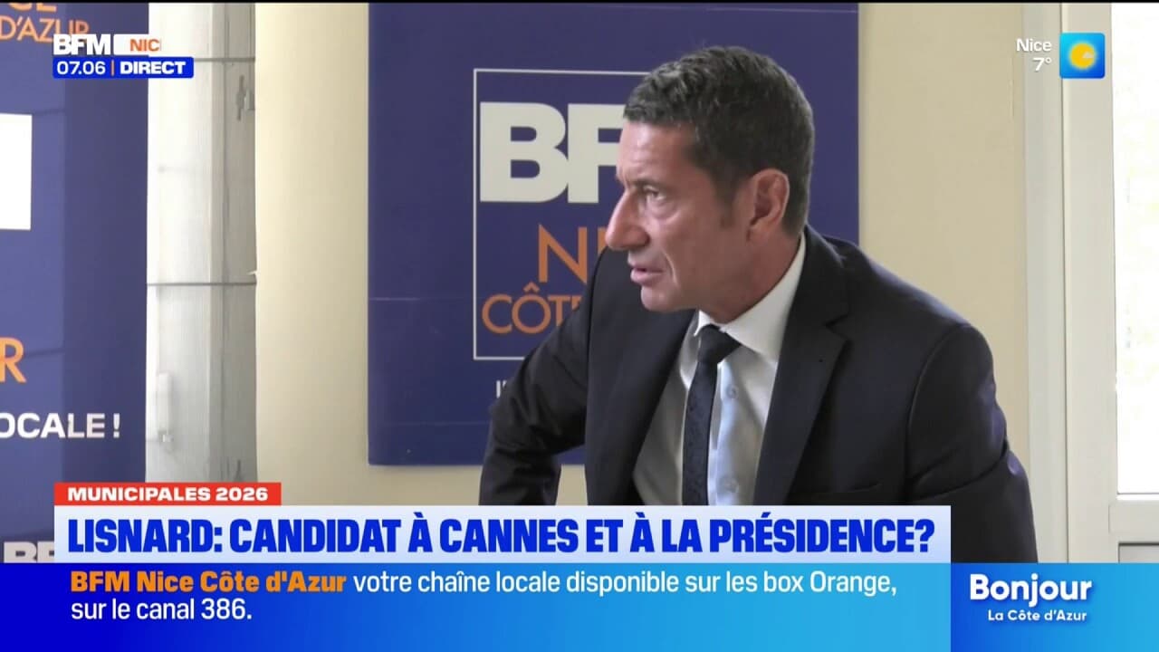 David Lisnard est-il candidat à Cannes ou à la présidentielle ?