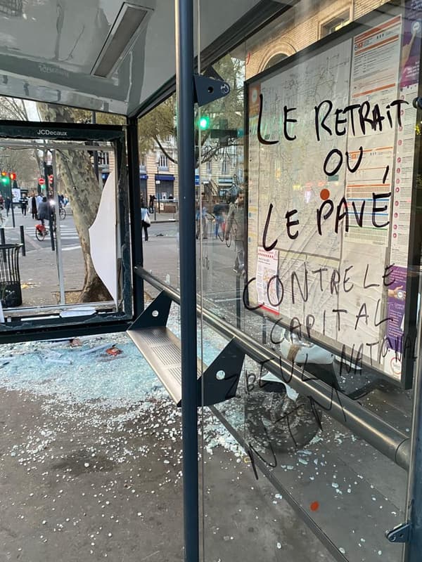 Des incidents ont éclaté à Toulouse, ce jeudi 23 mars.