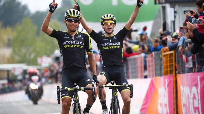 Esteban Chaves et Simon Yates