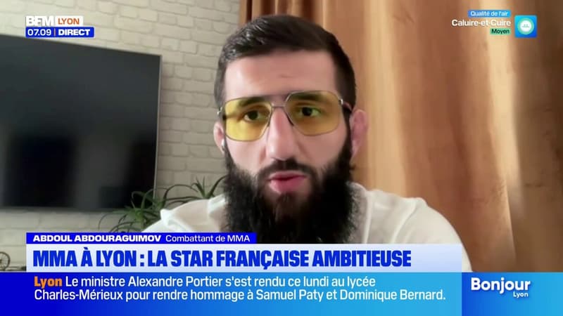 MMA à Lyon: la star française Abdoul Abdouraguimov se livre avant son combat  (1/1)