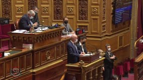 Pass vaccinal: Claude Malhuret fustige les "trafiquants de fake news" dans un discours au Sénat