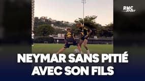 Brésil : Neymar s'amuse (et humilie) son fils en totale détente