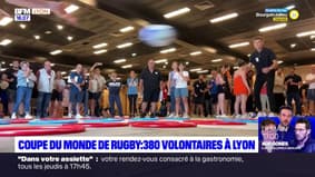 Coupe du Monde de rugby: 380 volontaires réunis à Lyon pour un Team Building