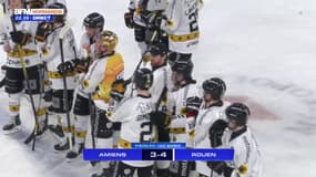Ligue Magnus: les Dragons de Rouen s'imposent en prolongation face à Amiens
