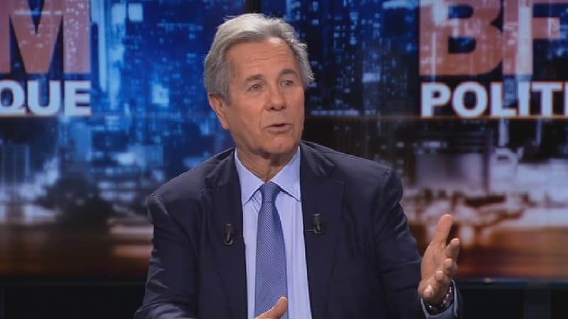 Jean-Louis Debré sur le plateau de BFM Politique, le 6 mars. 