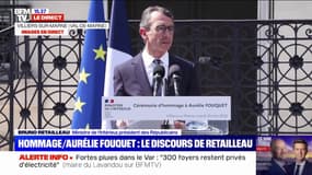 Hommage à Aurélie Fourquet: Bruno Retailleau dénonce "une société ensauvagée parce que décivilisée" 