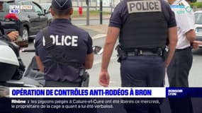 Opération de contrôles anti-rodéos à Bron