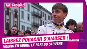 Paris-Roubaix : "Vous perdez Pogacar si vous lui enlevez son jouet" affirme Voeckler 
