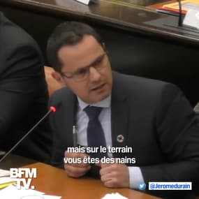 L’élu Jérôme Durain (PS) s’en prend à Julien Odoul (RN) 