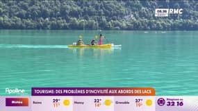 Incivilité : le lac d’Aiguebelette face à un afflux massif de visiteurs cet été