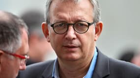 Pierre Laurent, le secrétaire du PCF, lors des journées parlementaires du PC à Auray en France le 25 septembre 2013.