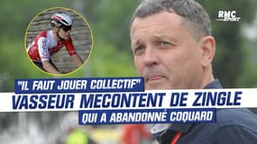 Tour de France : "Il faut jouer collectif", Vasseur mécontent de Zingle qui a abandonné Coquard