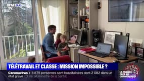 Comment faire coïncider télétravail et classe à domicile ?