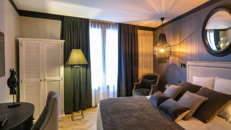 L'hôtel ouvert à Nantes par Maisons du monde offre 47 chambres de 16 à 18 mètres carrés ainsi que 7 suites appartements.